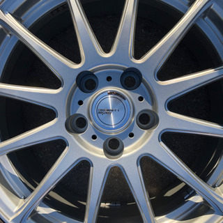 値下げ　ウェッズ RAVRION LUMIERE 【17×7J＋38 5穴×114.3】美品　４本セット