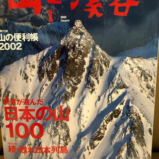 24)山と渓谷　2002.1