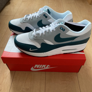 ナイキNIKE AIR MAX1 LV8 ダークティールグリーン...