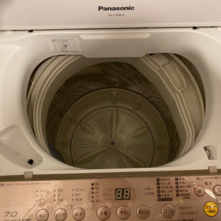 美品】パナソニック製全自動洗濯機（na-f70pb10）