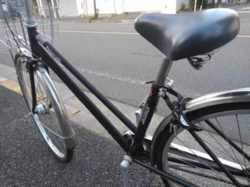 中古自転車1341 前後タイヤ新品！ パナソニック 27インチ 3段