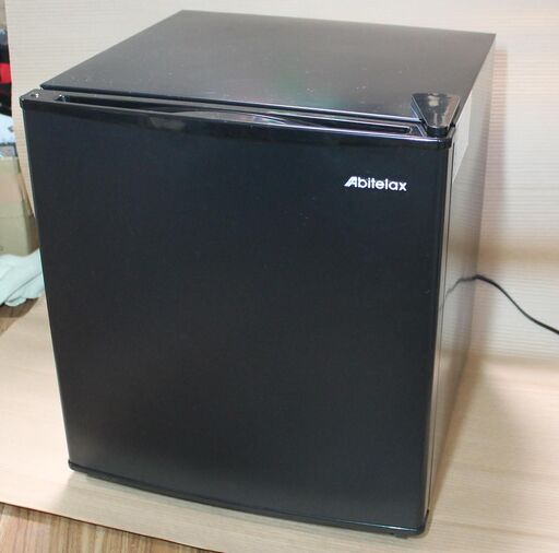 1ドア冷蔵庫 Abitelax 46L 黒 16年 宮前区より