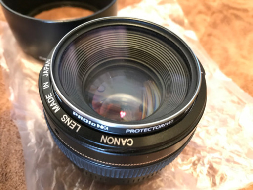 【美品】Canon 単焦点レンズ EF50mm F1.4 USM フルサイズ対応