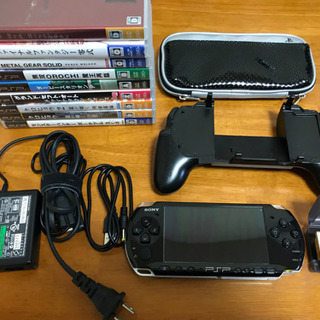 SONY PSP-3000  ソフト9本　ワンセグチューナーセット