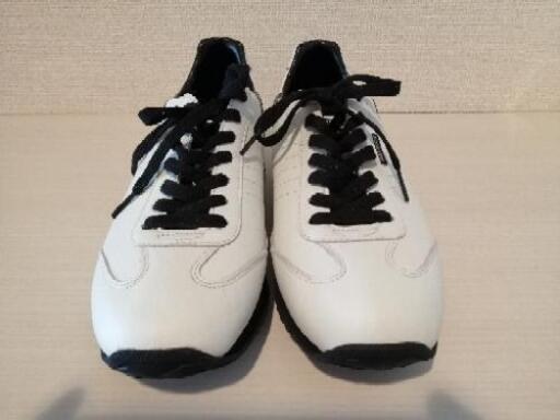 値下げ＞限定復刻モデル パトリック マラソン.レザー 日本製 White x 