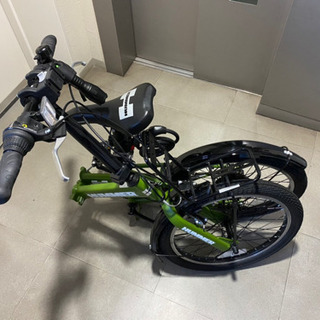 ★付属品多数あり、期間限定　HUMMER ハマー 折り畳み自転車 FDB207TANK