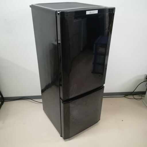 2/7 終 2016年製 MITSUBISHI MR-P15A-B ノンフロン冷凍冷蔵庫 146L 2ドア 菊MZ