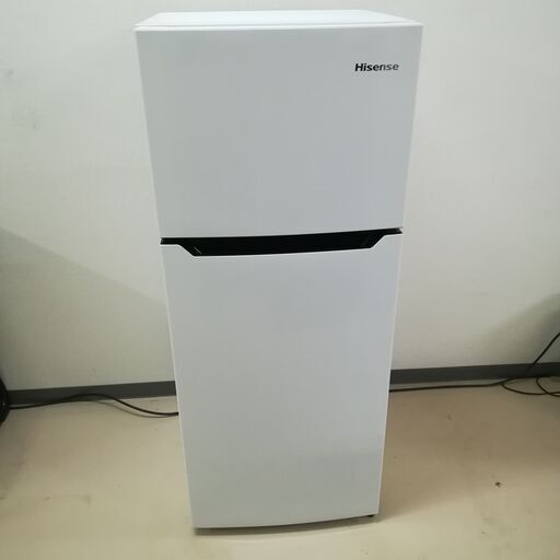 9/8 2019年製  Hisense HR-B1201 2ドア 冷凍冷蔵庫 120L 菊MZ