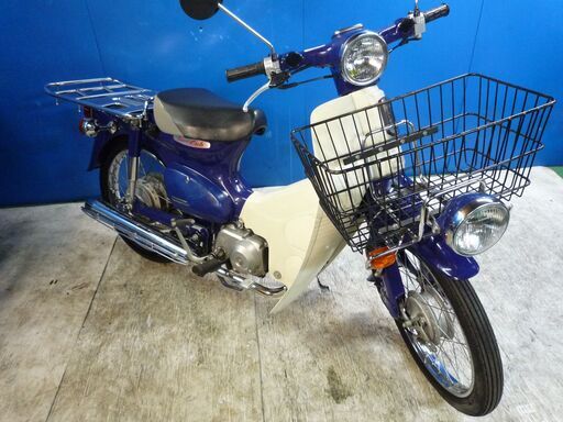 HONDA プレスカブ50 青 格安配送キャンペーン 期間限定 諸経費０円  始動確認済み 自賠責保険加入で乗れます 即納車有り 横浜 都筑 宮前