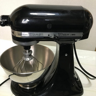 キッチンエイド スタンドミキサー KitchenAid 9KSM160FGOB 本体美品 