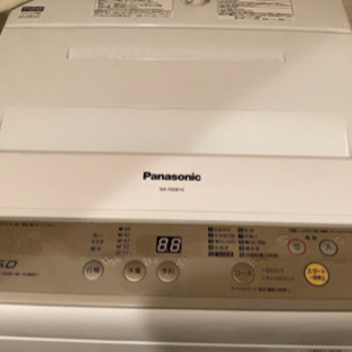 【2017年製】Panasonic洗濯機／NA-F60B10／6kg