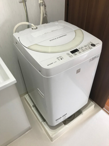 洗濯機　5.5kg 2016年製