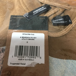 新品　The North Face パーカー　トレーナー　ブラウン　茶色