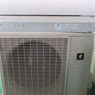 K01567 シャープ 中古エアコン 主に10畳用 冷2.8kw／暖3.6kw