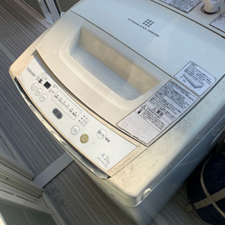 【引渡し者決定】0円！2012年製　洗濯機　TOSHIBA