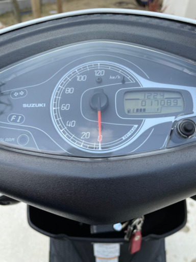 自賠責令和5年7月まで！アドレスV125S リミテッド 通勤・通学用に！ スズキ