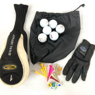 【SOLD OUT】 ◆TSURUYA AXEL／PRGR 等◆ゴルフクラブ 12本セット＋TOUR STAGE バッグ＋ 付属品多数付き