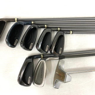 【SOLD OUT】 ◆TSURUYA AXEL／PRGR 等◆ゴルフクラブ 12本セット＋TOUR STAGE バッグ＋ 付属品多数付き