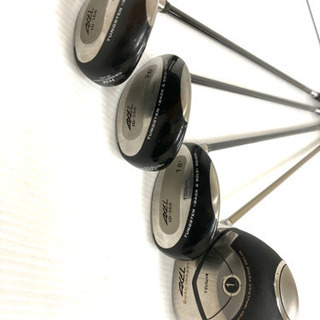 【SOLD OUT】 ◆TSURUYA AXEL／PRGR 等◆ゴルフクラブ 12本セット＋TOUR STAGE バッグ＋ 付属品多数付き