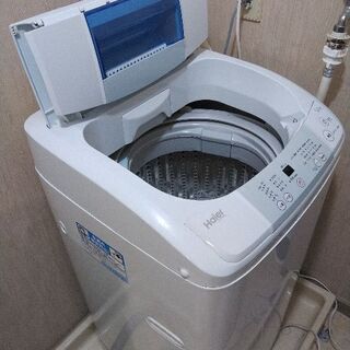 【再募集/譲ります】Haier JW-50K　洗濯機5.0kg