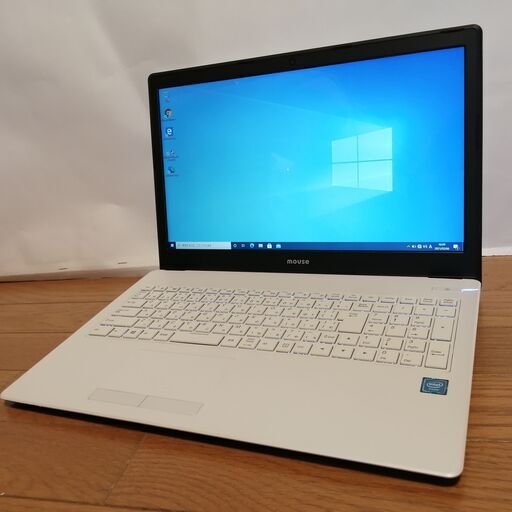 【終了】MOUSE COMPUTER Celeron N3450 メモリ4GB　HDD500GB 15.6型 Windows10 HOME 64Bit 最新Ver20H2