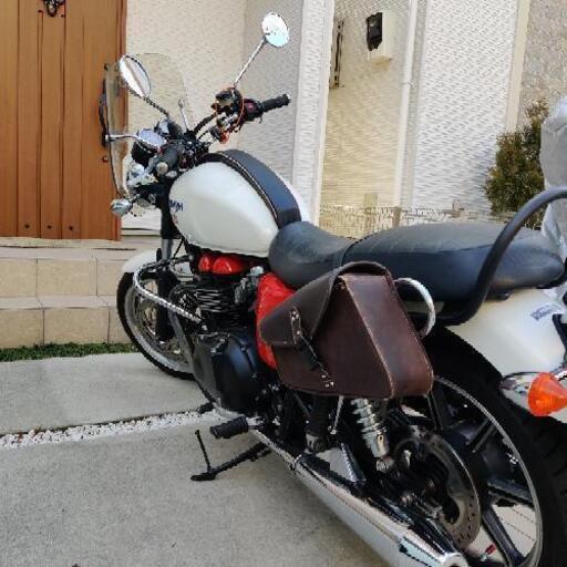 トライアンフ　ボンネビル　空冷　ホイール トライアンフ 空冷ボンネビル ステンレス2in1 TRUCKER フル