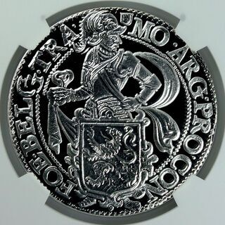【希少な初日発行 NGC PF70UC コレクターケース・証明書付】2017年 オランダ ライオンダラー 銀貨 First Day of Issue｜アンティーク コイン