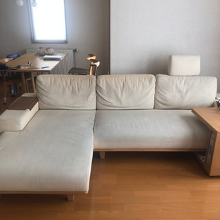 値下げしました！カンディハウス　RSソファー　左手カウチタイプ