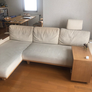 値下げしました！カンディハウス　RSソファー　左手カウチタイプ