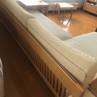 値下げしました！カンディハウス　RSソファー　左手カウチタイプ