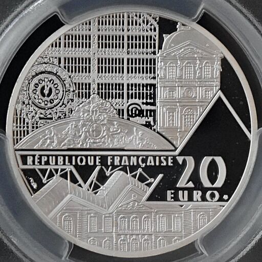 訳あり格安出品 PCGS PR70DCAM】2019年 フランス モナリザ レオナルド