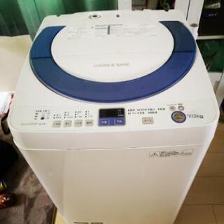 【ネット決済】SHARP  洗濯機　ES-T706 7㎏　2013年