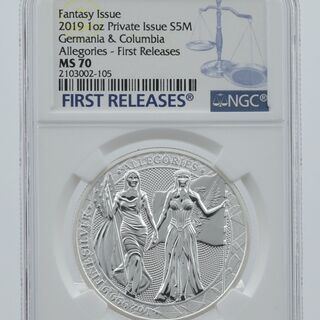 【FIRST RELEASES NGC MS70】22019年 ...