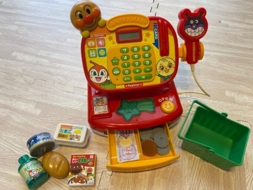 アンパンマンレジスター まも 橋本のおもちゃの中古あげます 譲ります ジモティーで不用品の処分