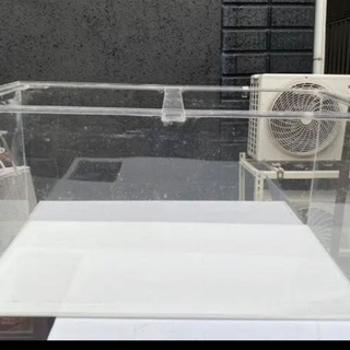 超美品　90cm水槽底面ホワイト厚5mm