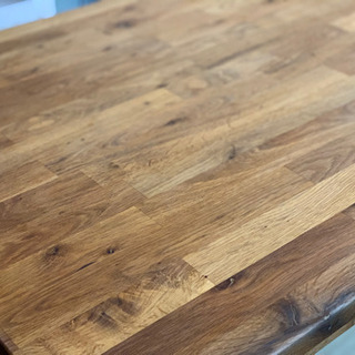 【最終値下】IKEA EKENSBERG 無垢材 ダイニングテーブル 生産終了品