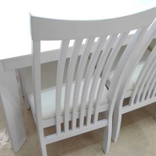 北欧Style ダイニング7点セット 幅166㎝ 奥行81㎝ 高さ70㎝