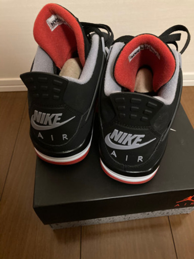 エアジョーダン4 ブレッド　bred air jordan