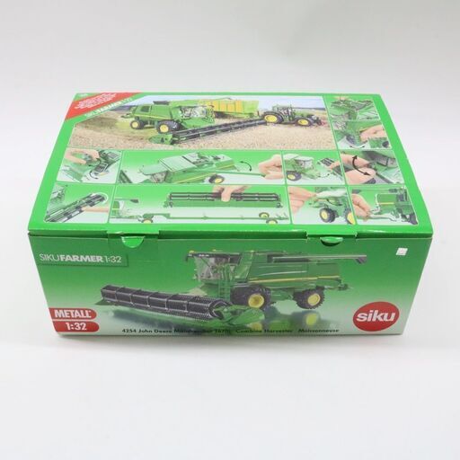 SiKu ジョンディア　T670i　コンバイン　4254 John Deere Combine Harvester　1/32　ジク　収穫機