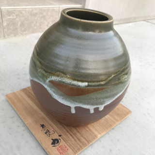 大谷焼　花瓶(未使用)