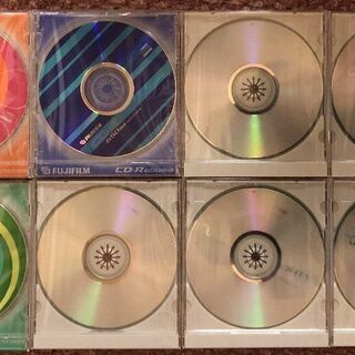 FUJIFILM製CD-R8枚（無料）