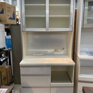 【クリーニング＆メンテ済】Pamoina　キッチンボード　レンジボード　キッチン収納　パモウナ