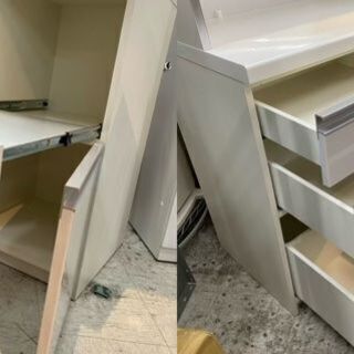 【クリーニング＆メンテ済】Pamoina　キッチンボード　レンジボード　キッチン収納　パモウナ