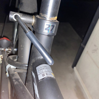 クロスバイク　ライト、鍵付き