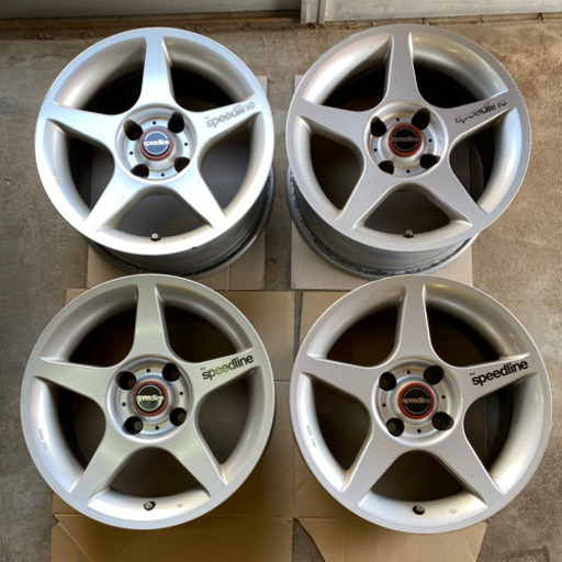 スピードライン ウルティモ 中古 15インチ 4本セット まいねぇ 山武の車のパーツの中古あげます 譲ります ジモティーで不用品の処分