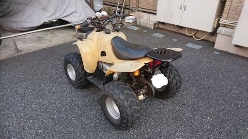 ユナリATV50　エンジン実働　バックギア付き　後輪ディスクブレーキ　書類あり登録可能 ユナリATV50 エンジン実働 バックギア付き 後輪ディスクブレーキ 書類