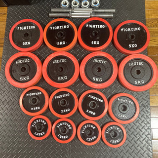 ダンベル30kg×2 計60kg + ダンベルミット