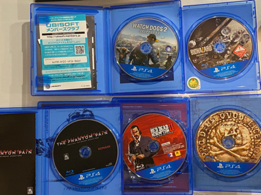 プレイステーション4 ソフト5本セット ※箱無し 【公式通販】