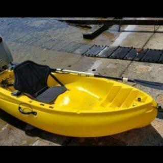 フィッシングカヤック + スズキ２馬力船外機 | www.debbiejorde.com