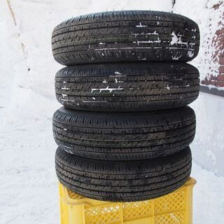 ダイハツ ハイゼットカーゴ 新車外し 純正スチールホイール